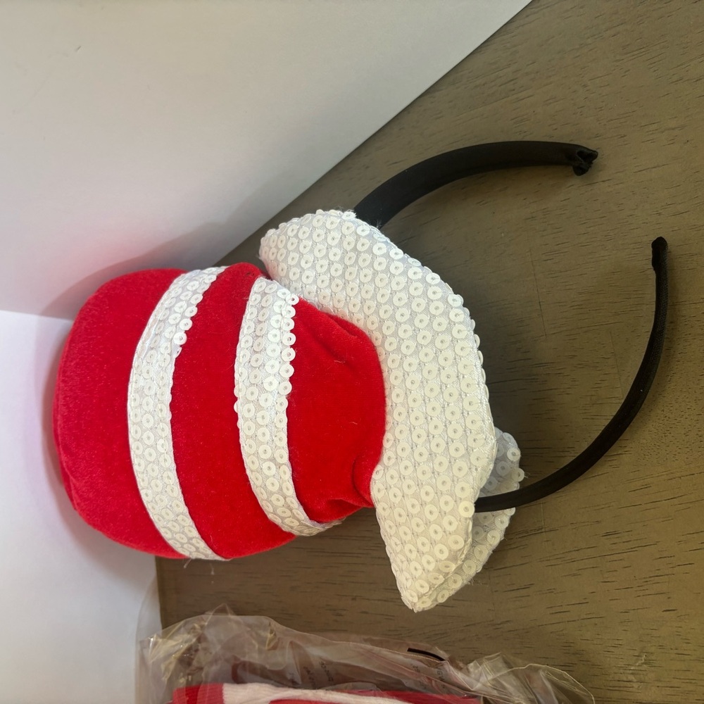 Dr. Seuss Cat in the Hat Womens Black Dress Costume Brand New - Picture 4 of 7